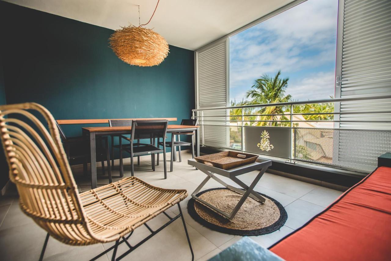 Appartement Escale Tropicale, appart vue mer à 2 min du lagon à Saint-Gilles Les Bains Extérieur photo